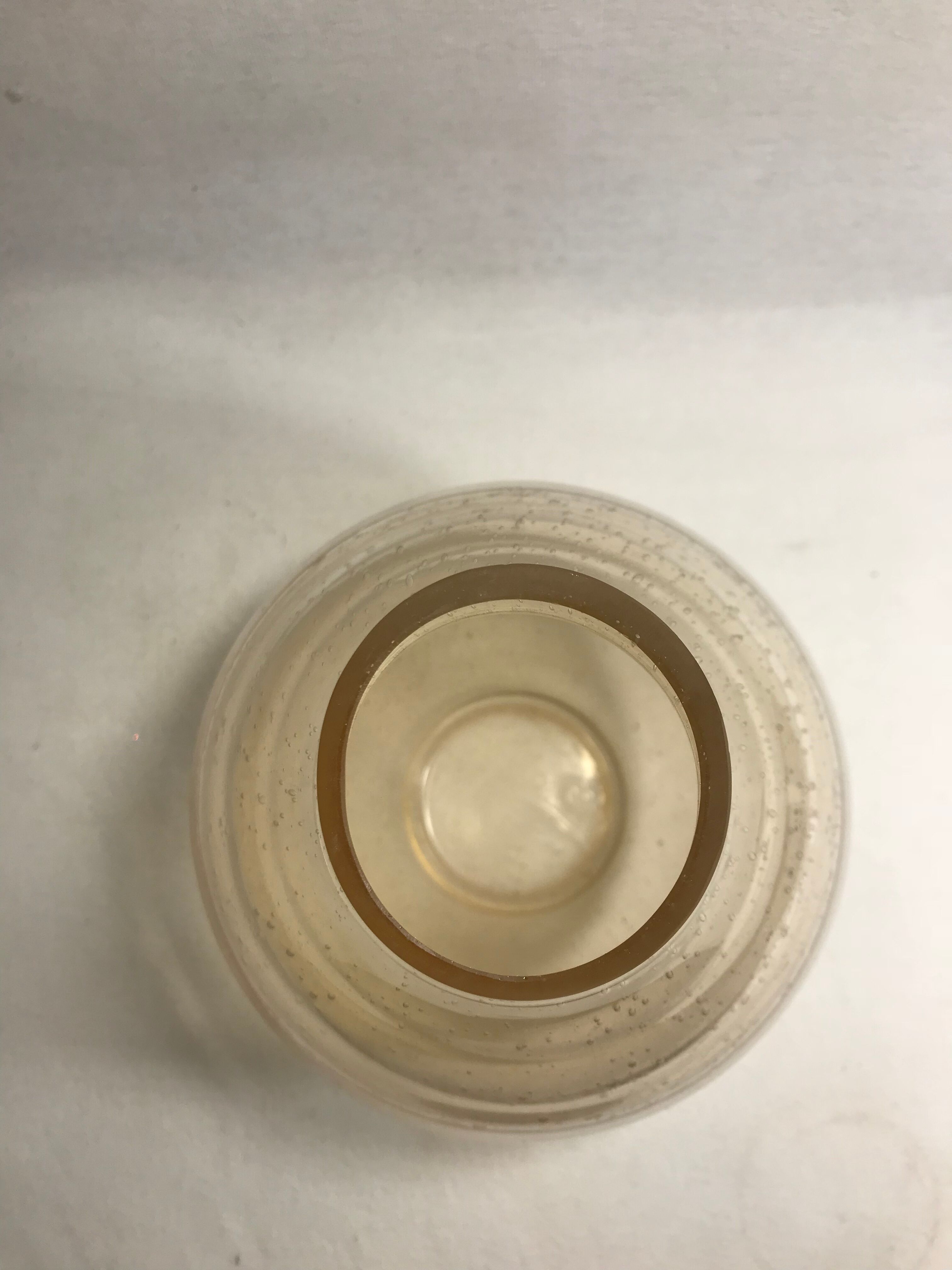 Old bubble glass vase 70