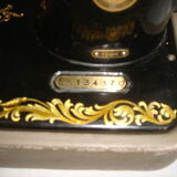 Singer Napoleon III sewing machine