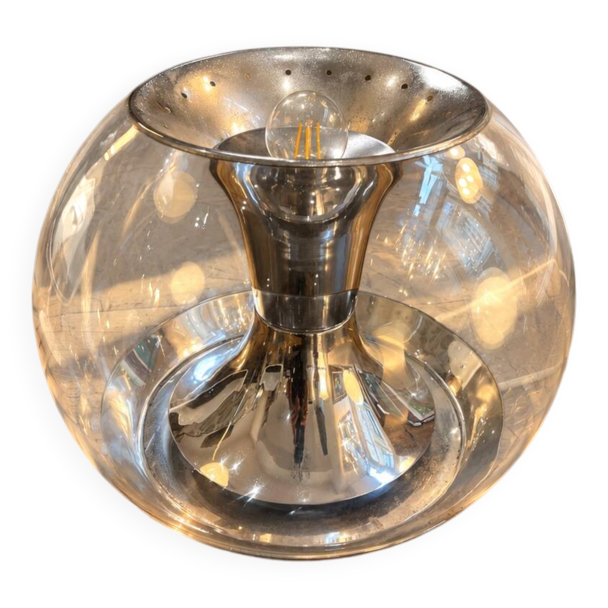 Lamp light, model t417 - italy - 1970s