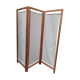 3-panel fabric screen