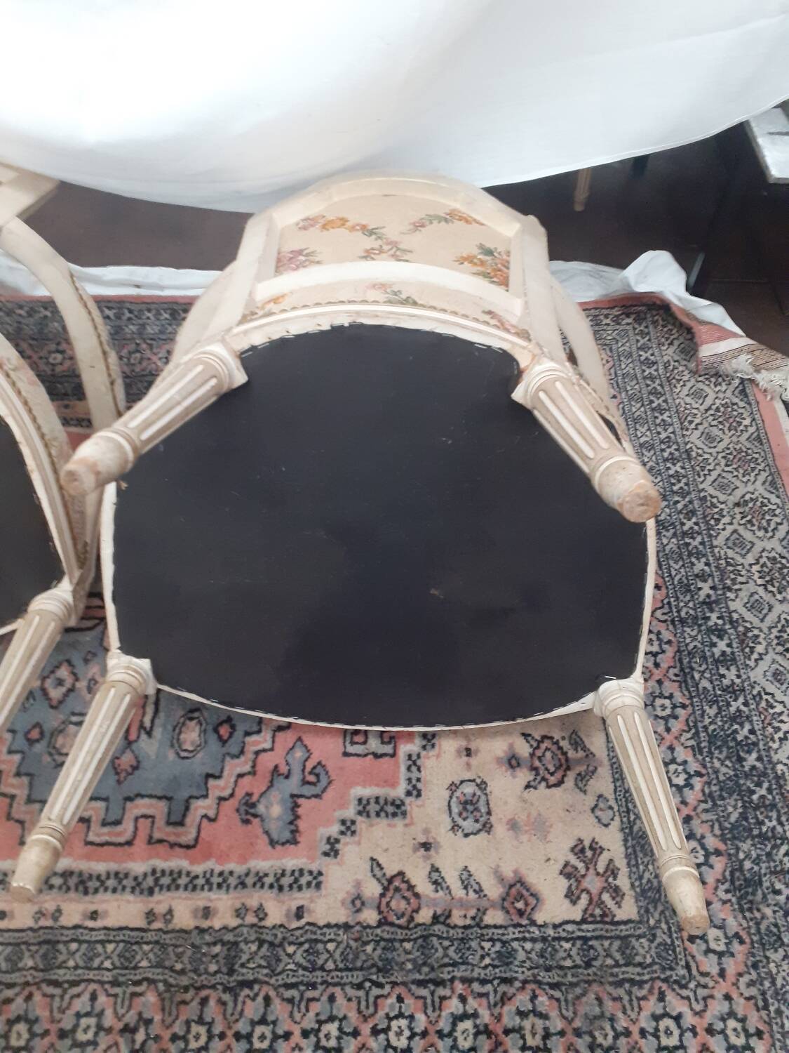 Lot of Louis XVI style armchairs