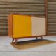 Buffet U 452 Yellow by Jiri Jiroutek for Interier Praha 1960