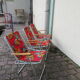 Lot 3 fauteuils fleuris pliable pour jardin ou balcon