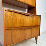 Secrétaire en noyer par Franz Ehrlich pour Hellerau, années 1950