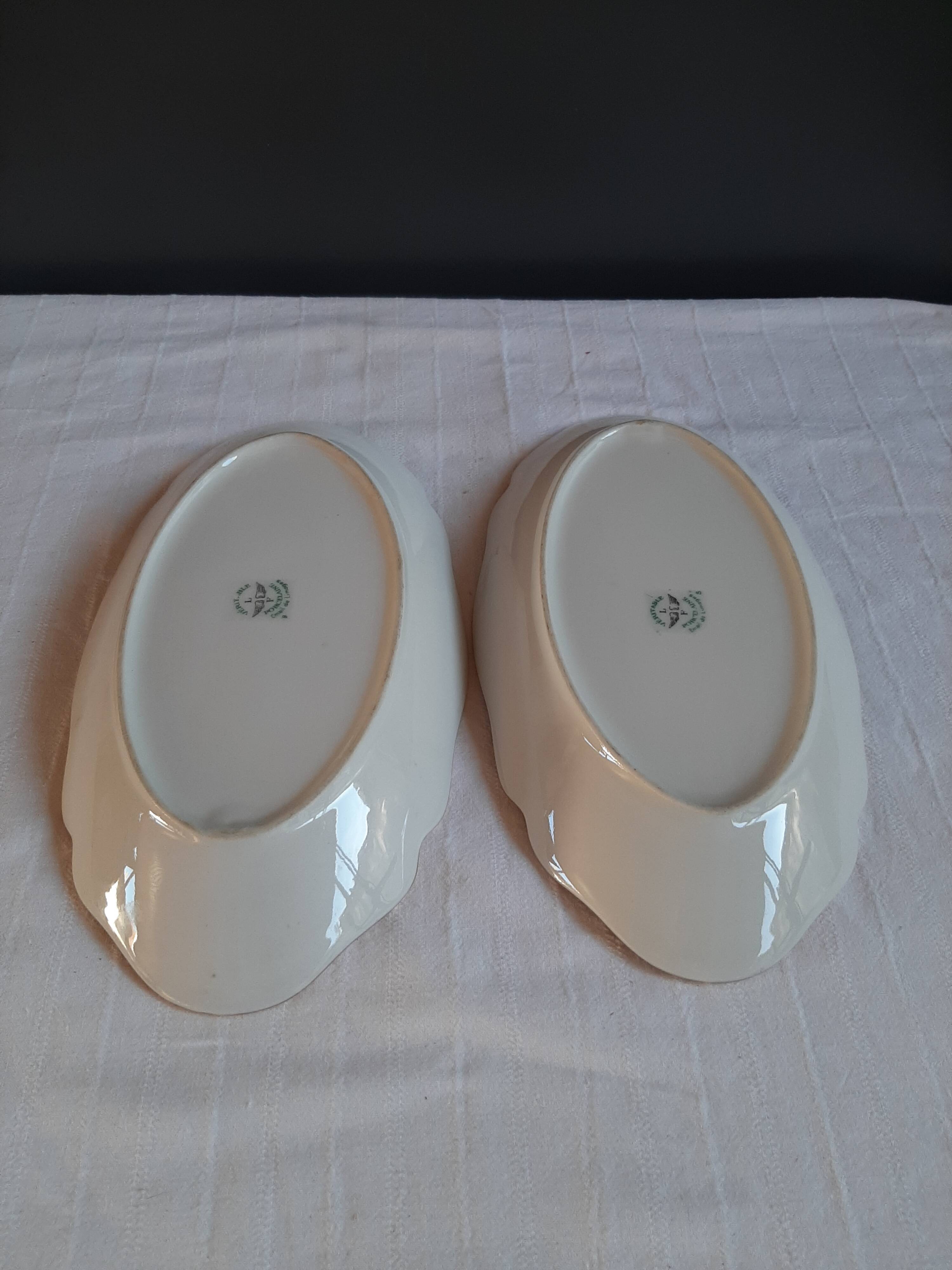 Set of 2 relish dishes