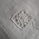 12 antique embroidered tea napkins 28x28cm