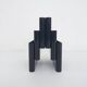 Black Giotto Stoppino for Kartell magazine stand, Italy 1960's