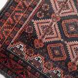 Tapis Baluuch Antique – Laine Tribal – Poil Usé Patiné – 102 x 181 cm