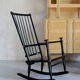 Pair of rocking chairs Scandinavian 1960