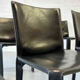 Cab 412 chairs Cassina mario bellini