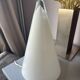 Vintage white opaline lamp teepee habitat