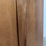 Vintage oak secretary shelf