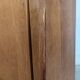 Vintage oak secretary shelf