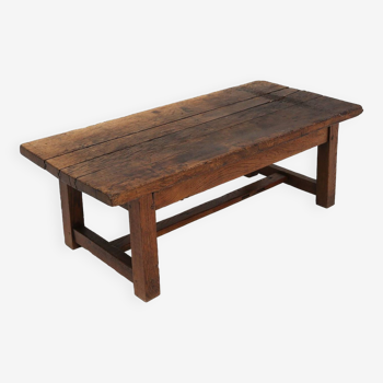 Rustic wooden coffee table 1890