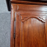 Louis XV period wardrobe in solid blond oak circa 1750