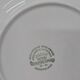 set of 4 flat plates ironstone
