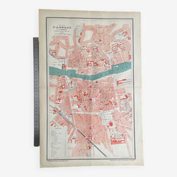 1883 - Plan de la ville d’Angers