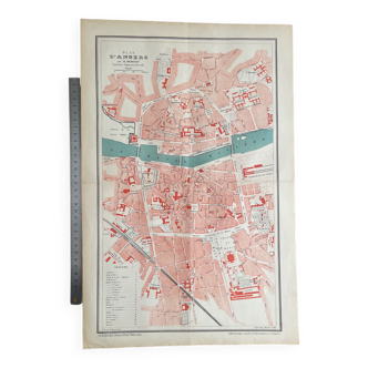 1883 - Plan de la ville d’Angers