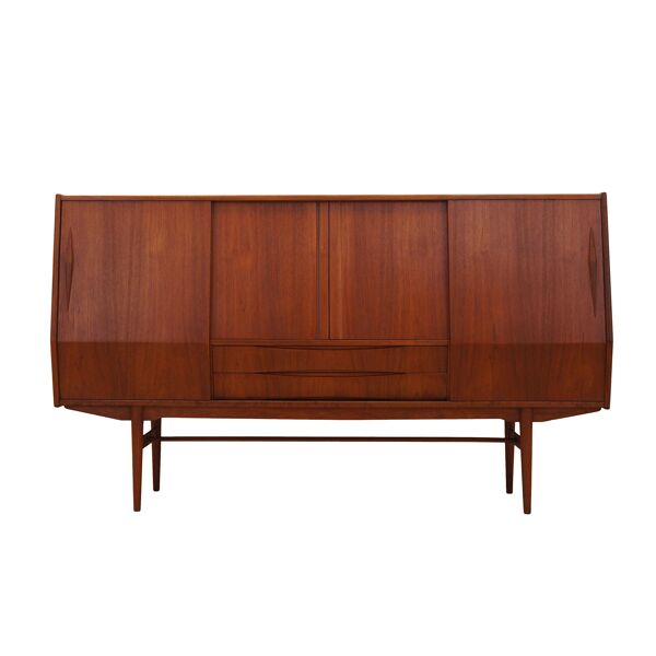 Enfilade teck, design danois, années 1960, fabriqué au Danemark