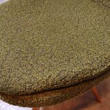 Suite of 4 chairs by Miroslav Navratil Wood resin and fabric Year 60