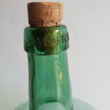 Vintage Ayelense Green Glass Demijohn