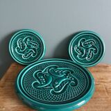 Trivet and two bottle coasters