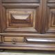 Vitrine bibliothèque H234 noyer XIX°