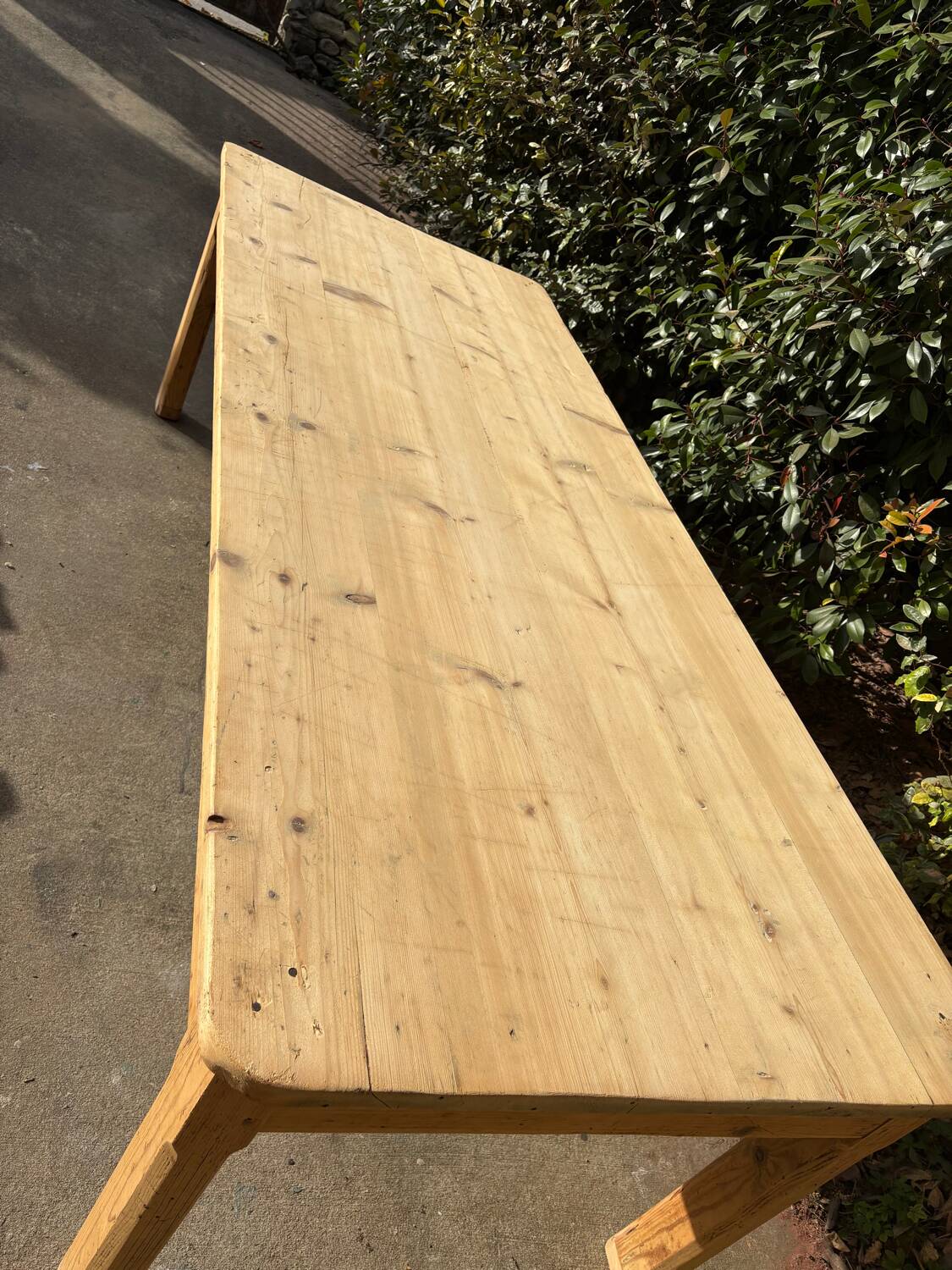 Table de ferme 250 cm