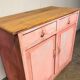 Commode rose vintage