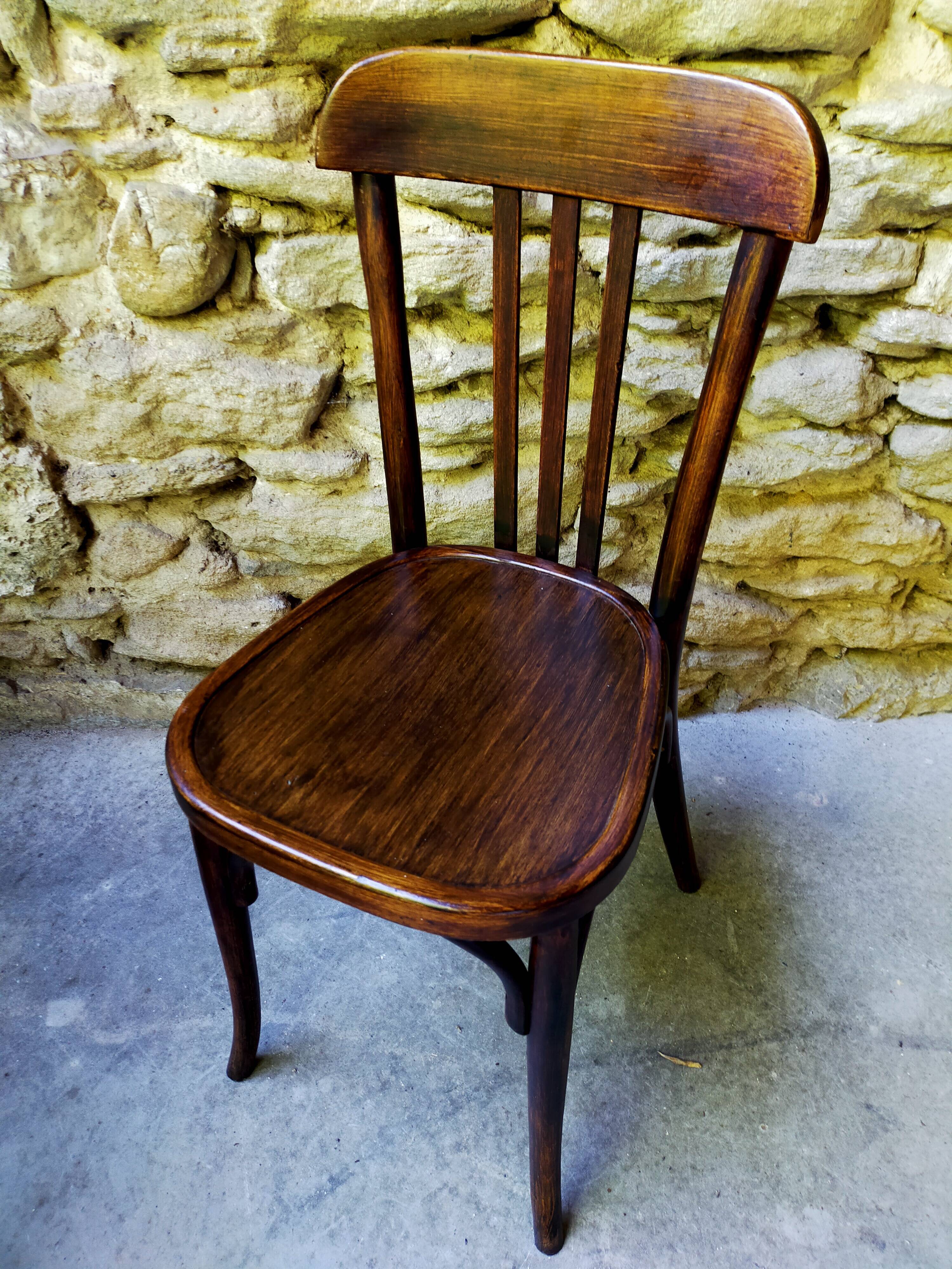 Set of 6 Baumann bistro chairs