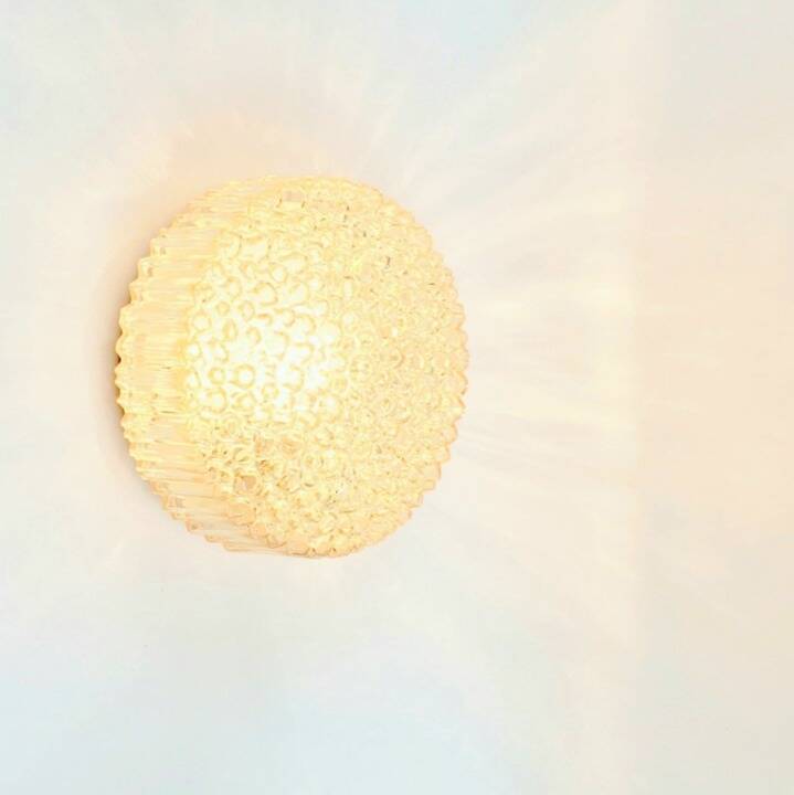 Pair of Mid-Century Bubble Glass Wall Lamps by H.Tynell for Limburg, 1970s