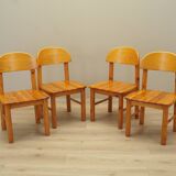 Set of four chairs, Scandinavian design, 1960s, designer: Rainer Daumiller,