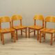 Set of four chairs, Scandinavian design, 1960s, designer: Rainer Daumiller,