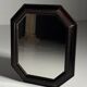 Ripple frame mirror octagonal