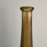 Vintage Empoli Glass Decanter with Stopper, Italy, 1960s