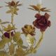 Large Vintage French FloralThree Arm Candelabra – Tied Bouquet Style