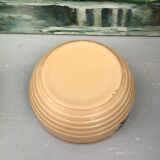 Set of 6 stackable salad bowls with foral pattern from the 50s/60s