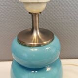 Table lamp designed by Anja Kjær in 1991 for Royal Copenhagen (produced at Holmegaard glassworks)