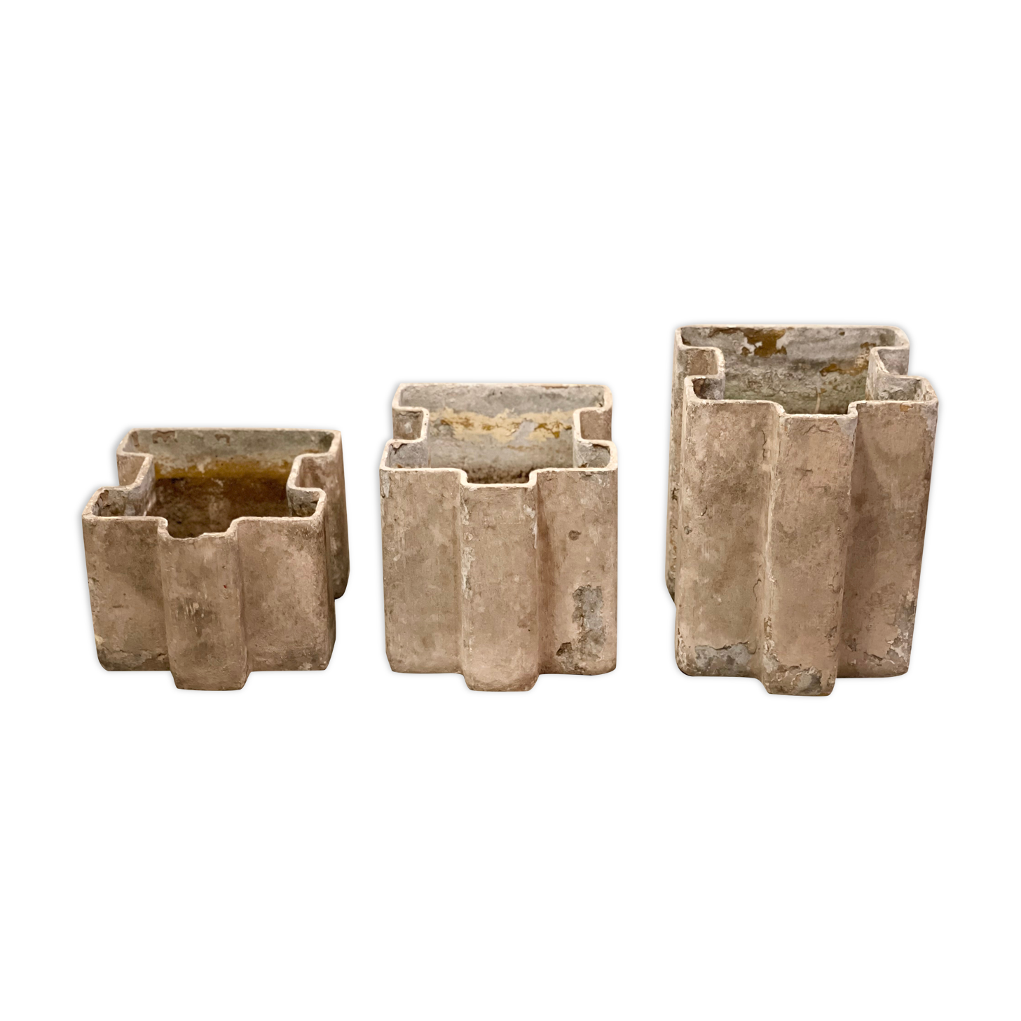 Trilogie bacs encastrable design 1960