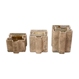 Trilogie bacs encastrable design 1960