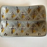 Italian ceramic empty pocket Tasca sgraffito 1960