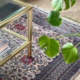 Antique Persian rug, signed.