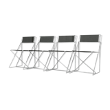 Four chairs X-Line 1977