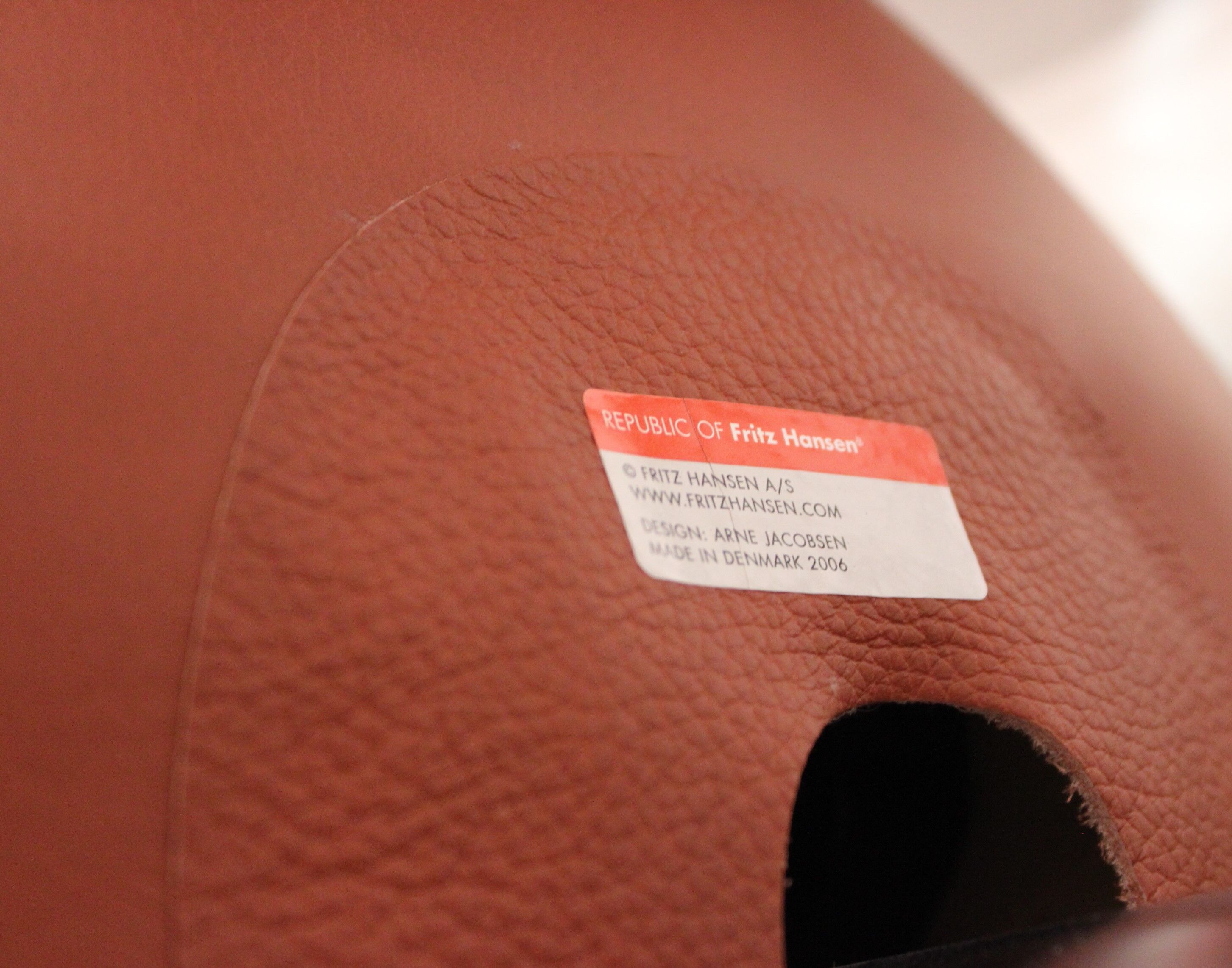 Fauteuil The Egg, modèle 3316 par Arne Jacobsen pour Fritz Hansen 2016