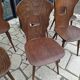 Lot of 12 Baumann chairs model Gentiane.