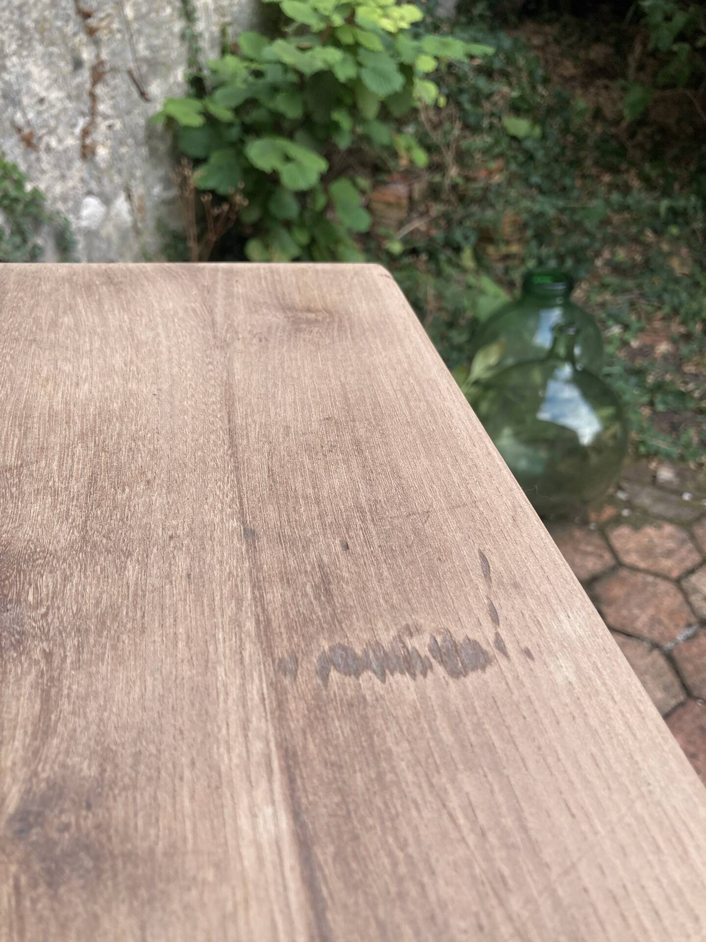 Petit buffet ancien en bois 
