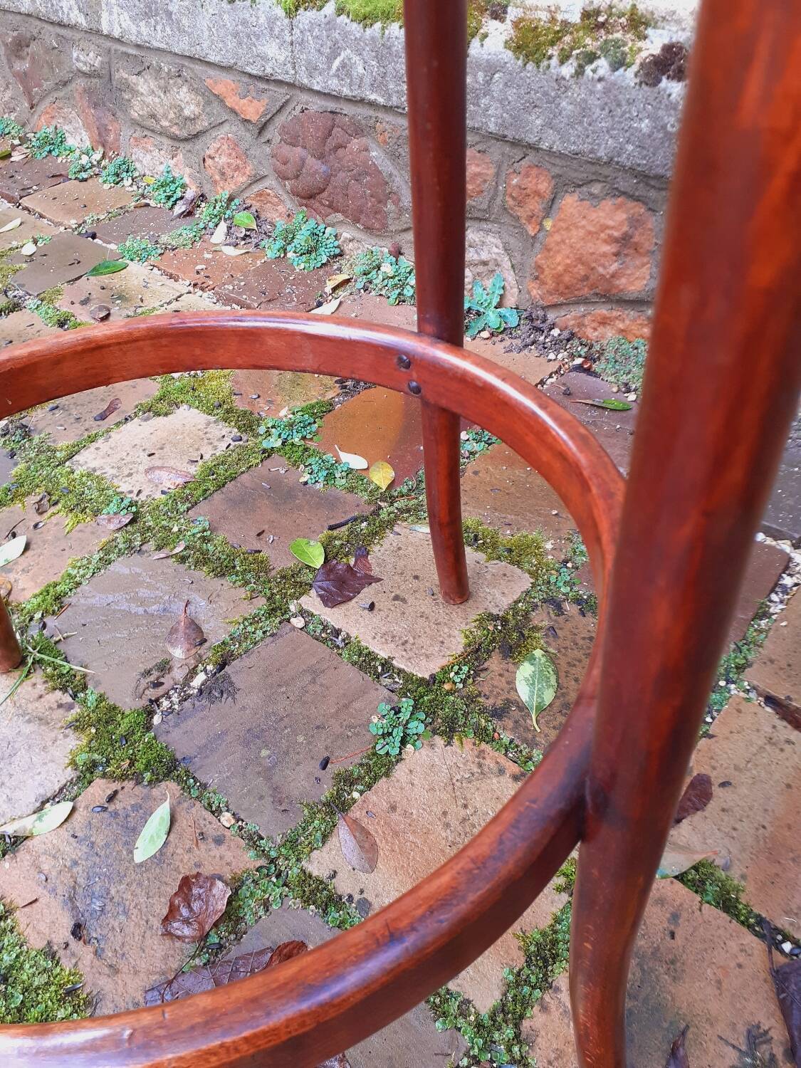 Gueridon year 20 Thonet style