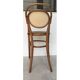 Children's high chair, curved beech and cannage 1960