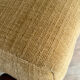 Banquette scandinave vintage velours jaune