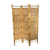 Screen bamboo rattan 1970